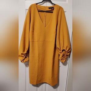 Eloquii Puff Sleeve Dress 2x